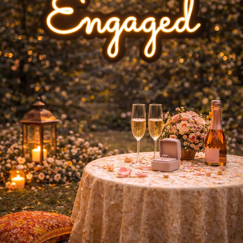 Engaged Neon Sign