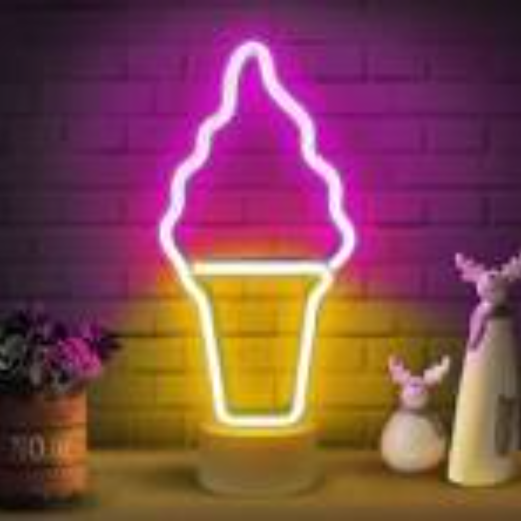 Ice Cream Neon Lamp