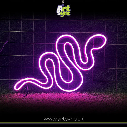 Snake Neon Sign
