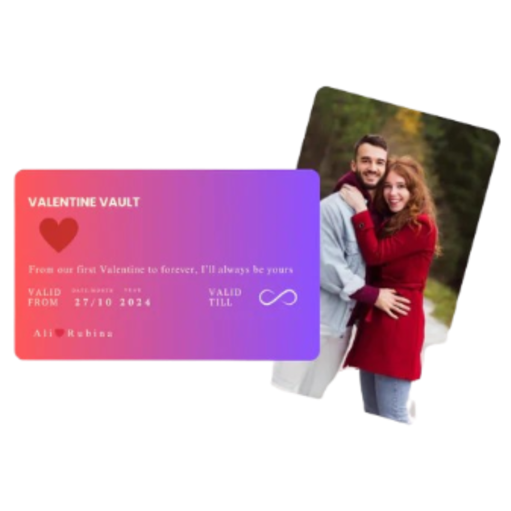 Valentine Vault Wallet Card