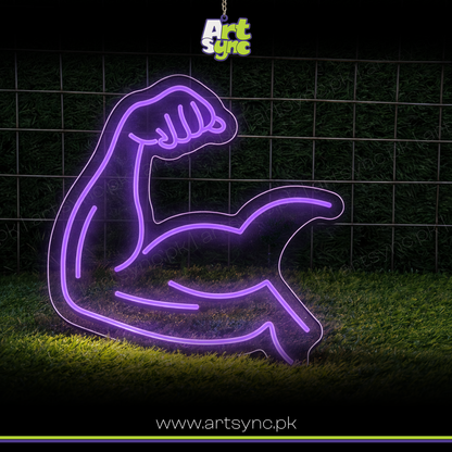 Muscles Neon Sign