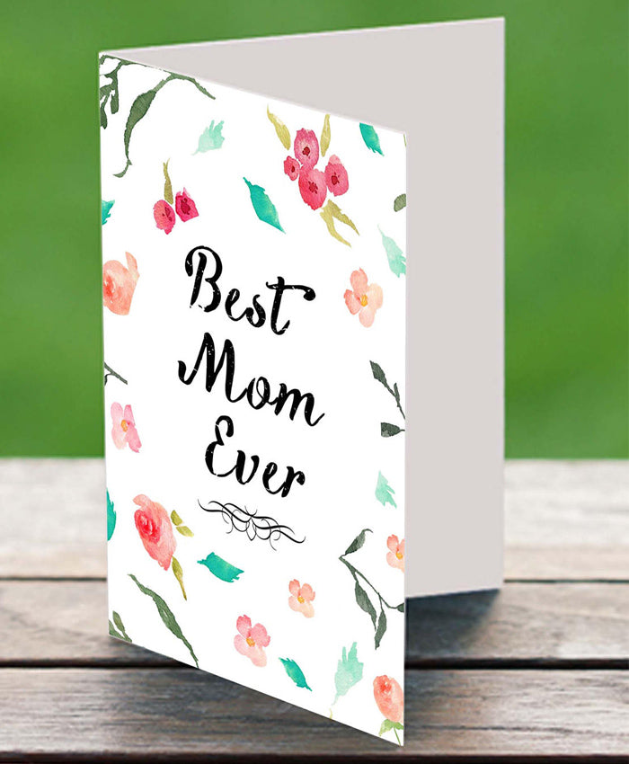 Best Mom Ever Art Card
