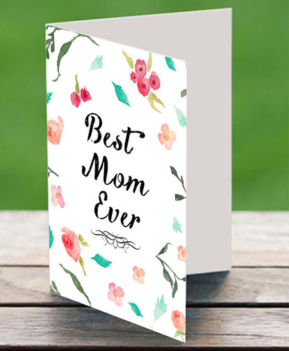 Best Mom Ever Art Card