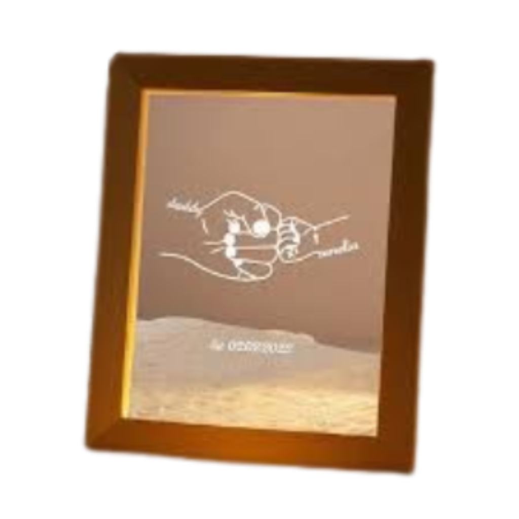 Custom Name Glow Frame