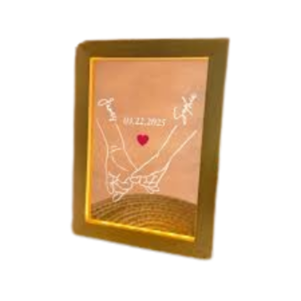 Custom Name Glow Frame