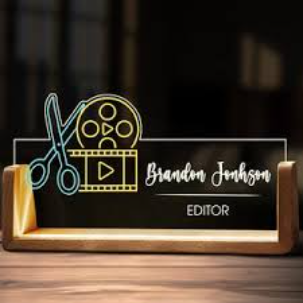 Designation Acrylic Lamp