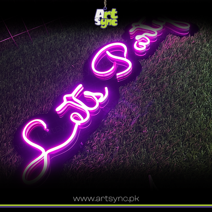Lets Party Neon Sign