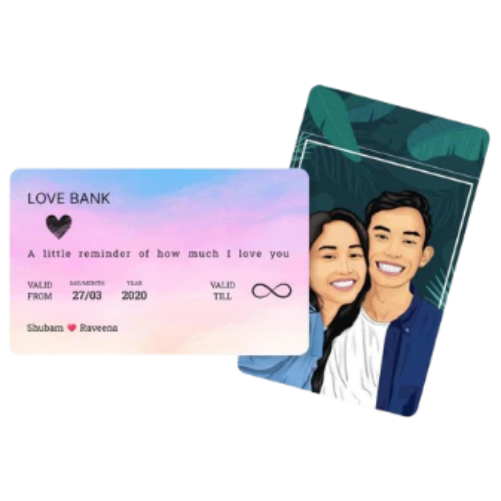 Love Bank Wallet Card