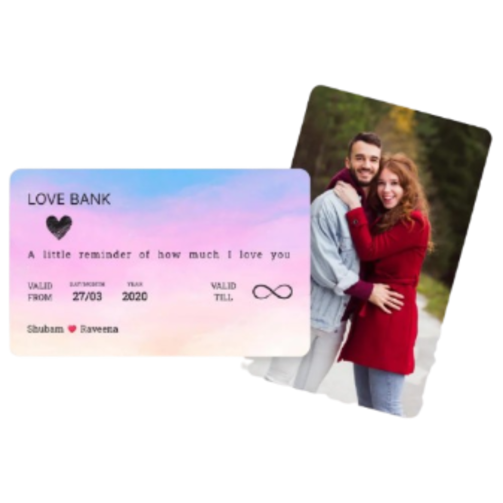 Love Bank Wallet Card