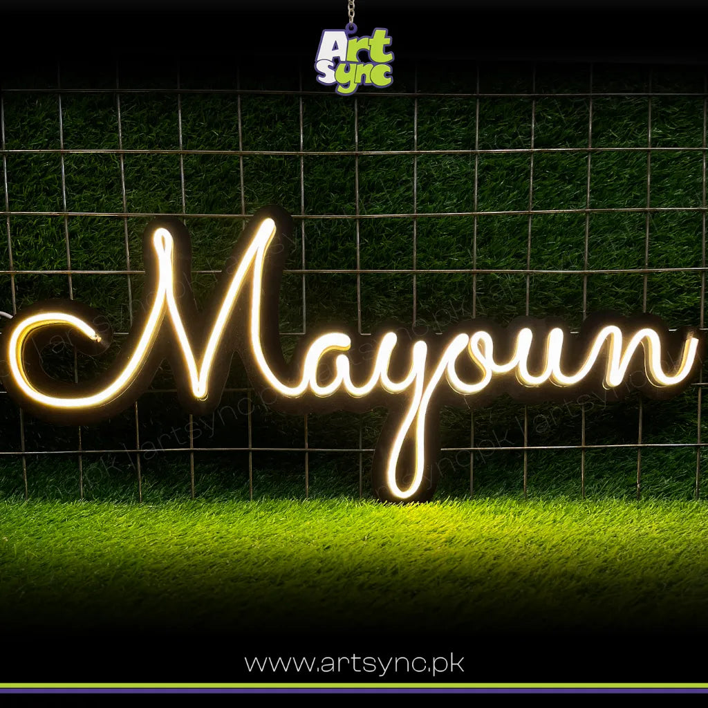 Mayoun Neon Sign