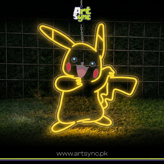 Pikachu Neon Sign