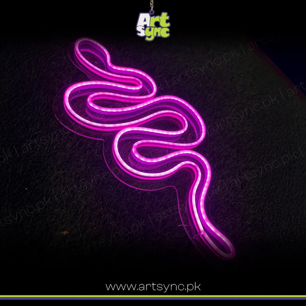 Snake Neon Sign
