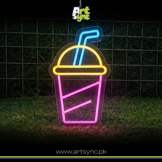 Soda Drink Neon Sign