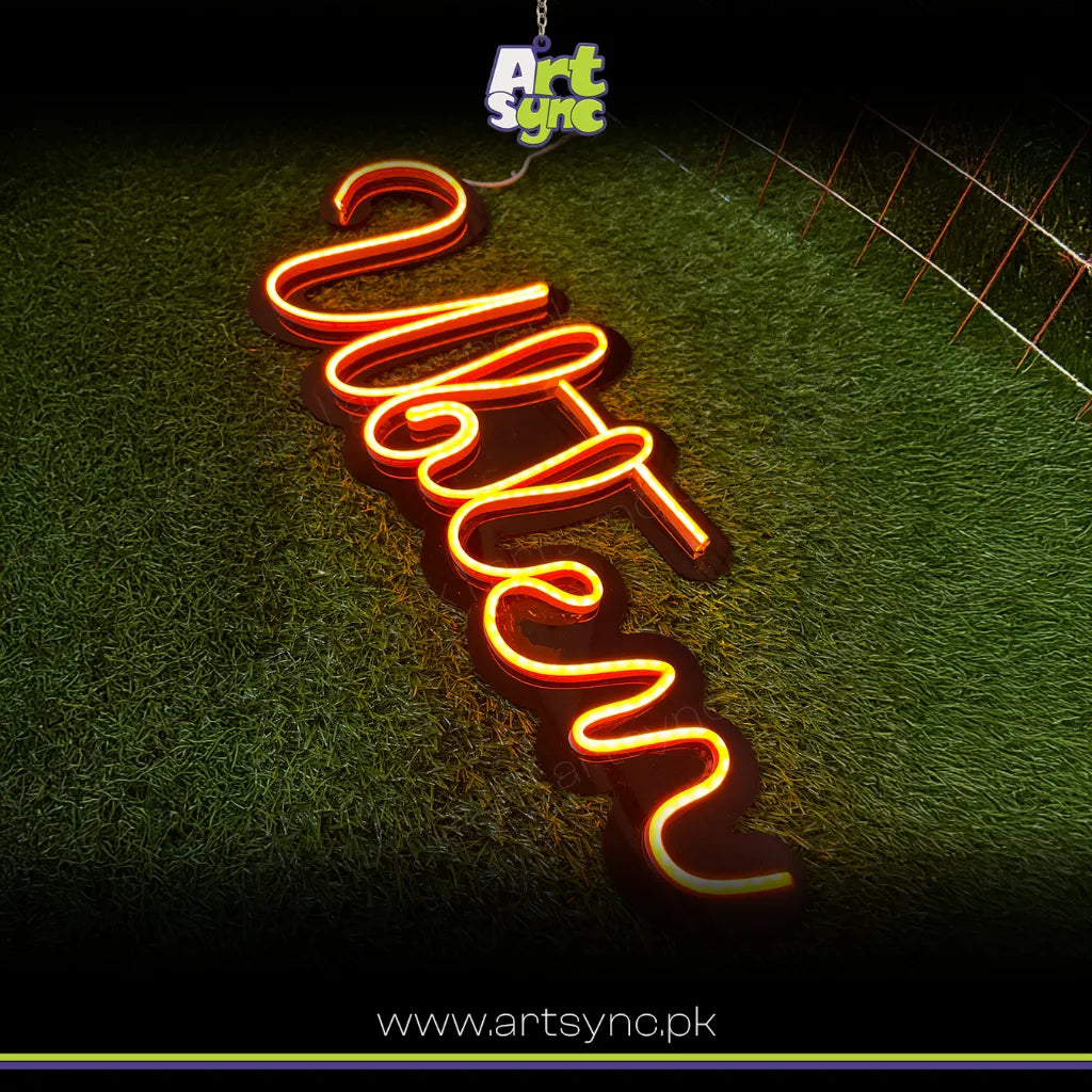 Ubten Neon Sign