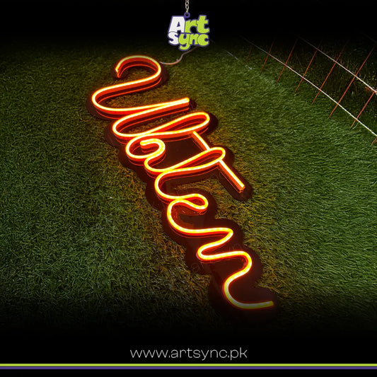 Ubten Neon Sign