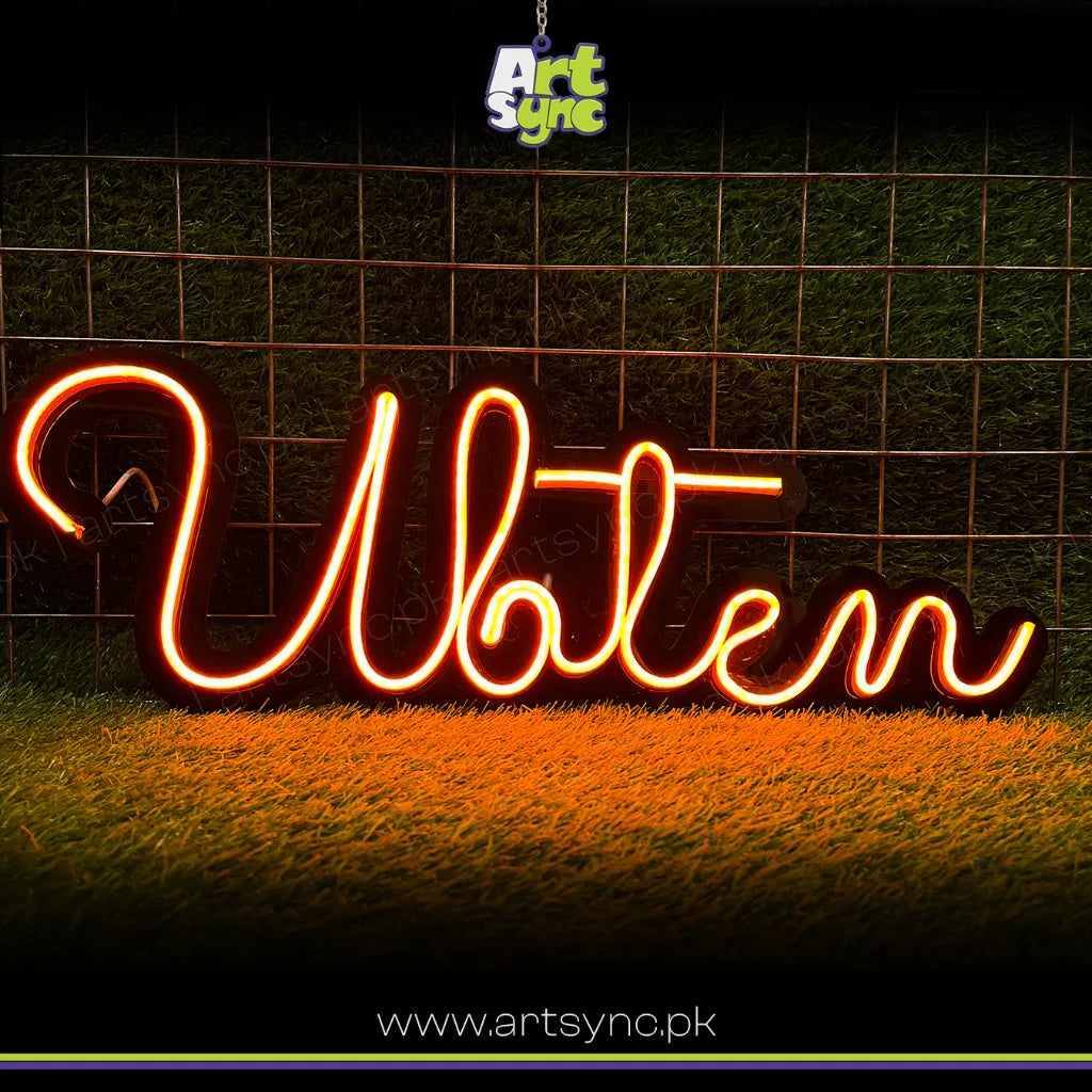 Ubten Neon Sign