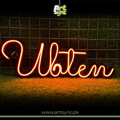 Ubten Neon Sign