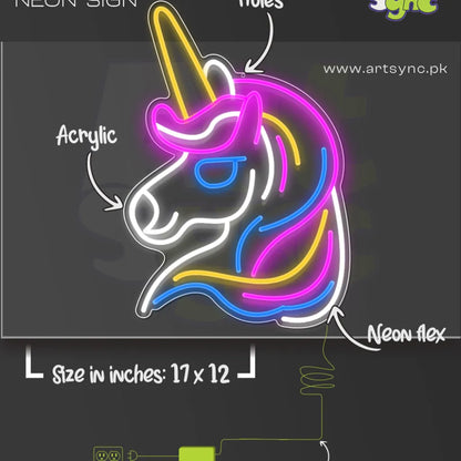 Unicorn Neon Sign