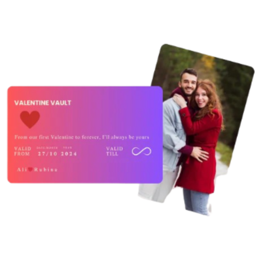 Valentine Vault Wallet Card